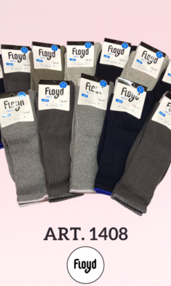 FLOYD 1408 MEDIA TOALLA DE HOMBRE PACK X12