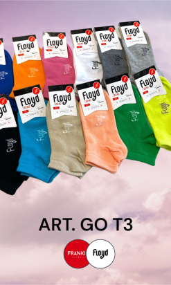FLOYD ART 60 T3 SOQUETE DE NIÑO PACK X12