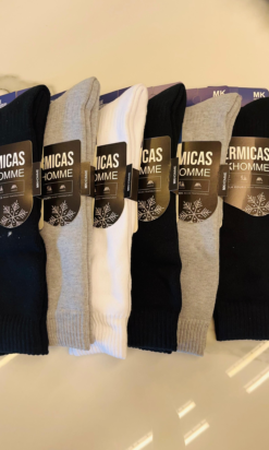 MARCELA KOURY MEDIAS 6501 TERMICAS HOMBRE PACK X6