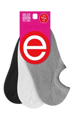 ELEMENTO ART 24 INVISIBLE DAMA LISA PACK X12