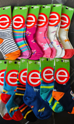 ELEMENTO ART 1020 TALLE 2 Y 3 MEDIA CAÑA DE NIÑO ESTAMPADA PACK X12