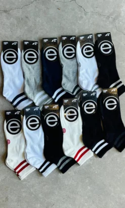 ELEMENTO ART 121MR SOQUETE RAYADO PACK X12