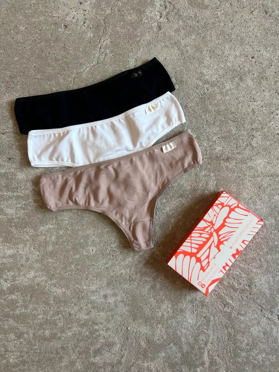FRASHE ART 509/E CULOTTE LESS PACK X3