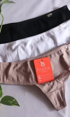FRASHE ART 509 CULOTTE LESS PACK X3