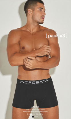 ACROBATA ART 11 BOXERS PACK X3