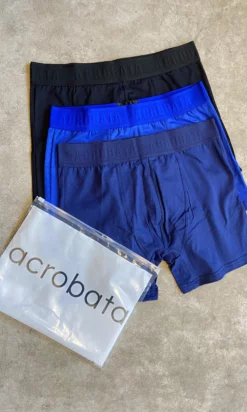 ACROBATA ART 9 BOXER LISO PACK X3