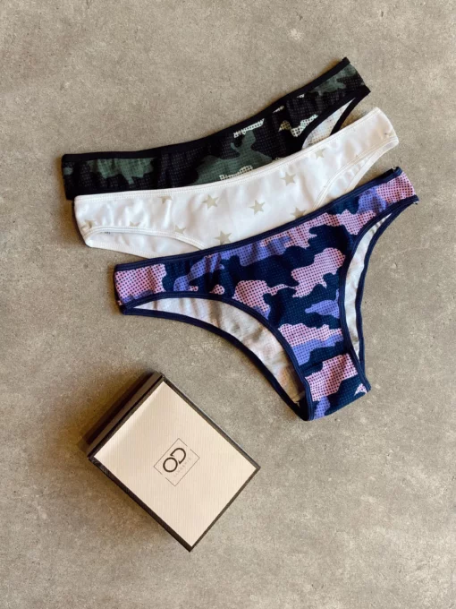 LODY WOMEN ART 8601/E VEDETINA ESTAMPADA PACK X3