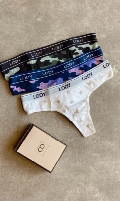LODY WOMEN ART 9400/E CULOTTE LESS PACK X3