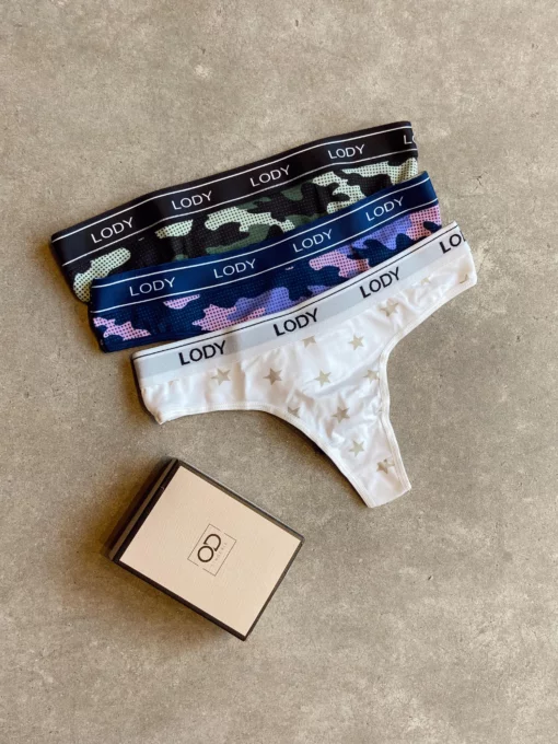 LODY WOMEN ART 9400/E CULOTTE LESS PACK X3