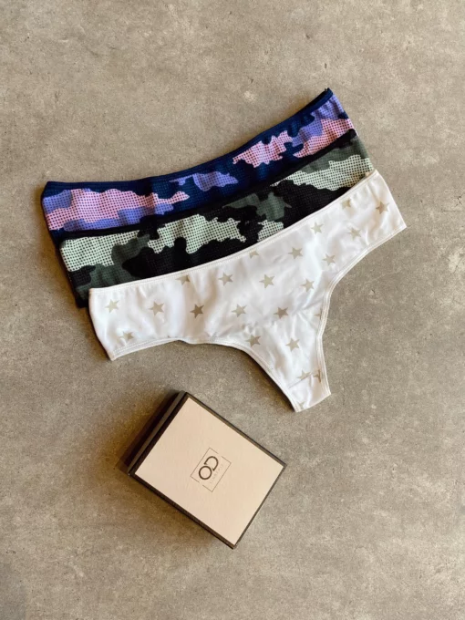 LODY WOMEN ART 8701/1E CULOTTE LESS ESPECIAL ESTAPADO PACK X3