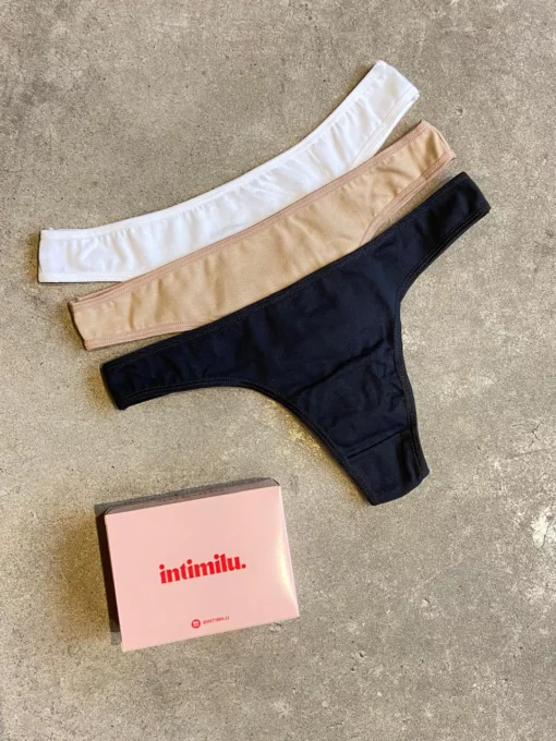 INTIMILU ART 90001 COLA LESS PACK X3