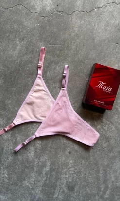 Alternative view of MAIA ART 410 COLA LESS REGULABLE ROSA PACK X2