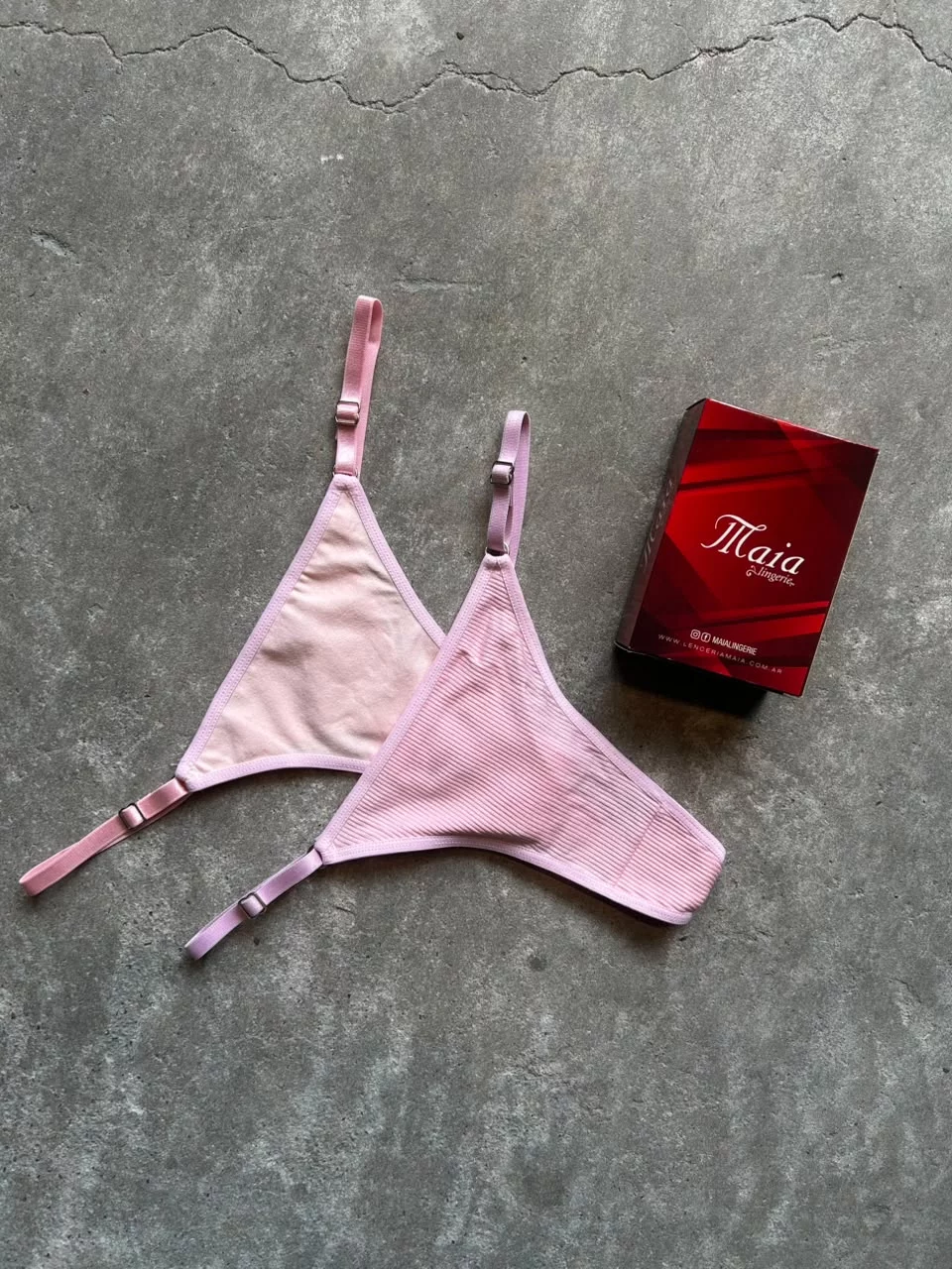 MAIA ART 410 COLA LESS REGULABLE ROSA PACK X2 - Imagen 2
