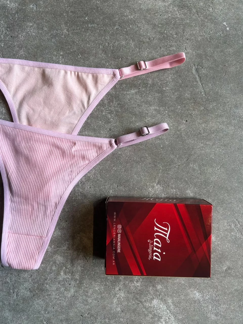 MAIA ART 410 COLA LESS REGULABLE ROSA PACK X2