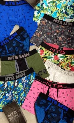 PROMO COMBO MIX BOXERS NATUBEL TALLE S Y M