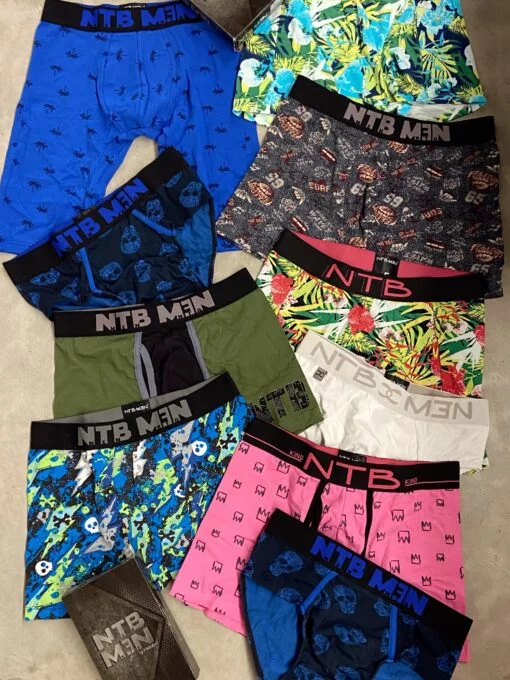 PROMO COMBO MIX BOXERS NATUBEL TALLE S Y M