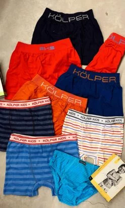 PROMO COMBO 9 BOXERS DE NIÑOS KOLPER
