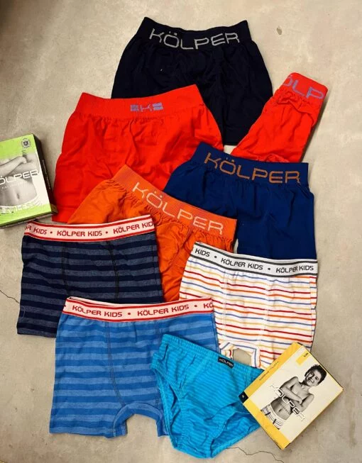 PROMO COMBO 9 BOXERS DE NIÑOS KOLPER