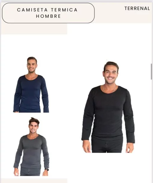CAMISETA TÉRMICA DE HOMBRE TERRENAL