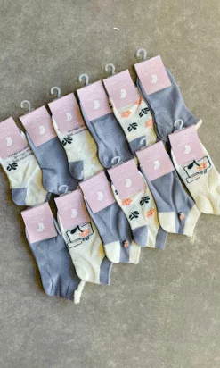 SR ART 6108 SOQUETE DE NIÑA PACK X12