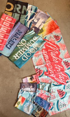 TOALLA DE SECADO RAPIDO CACHAREL ESTAMPADA