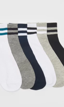 ELEMENTO ART 121MR SOQUETE RAYADO PACK X12