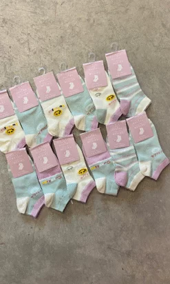 SR ART 6112 SOQUETE DE NIÑA PACK X12