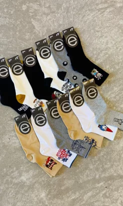 ELEMENTO 402E ⅓ DE CAÑA ESTAMPADO DE HOMBRE PACK X12