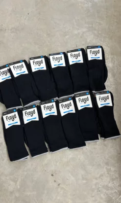 FLOYD 1408 MEDIA TOALLA DE HOMBRE PACK X12