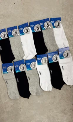 MUNDO ART 1013 SOQUETE DE HOMBRE PACK X12