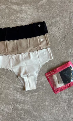 PANIC PANTIES ART 11 VEDETINA SEGUNDA PIEL PACK X3