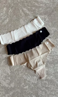 PANIC PANTIES ART 10 COLALESS SEGUNDA PIEL PACK X3