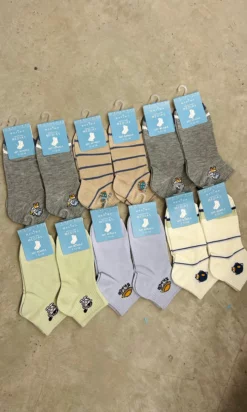 SR ART 7400.4 SOQUETES DE NIÑO PACK X12