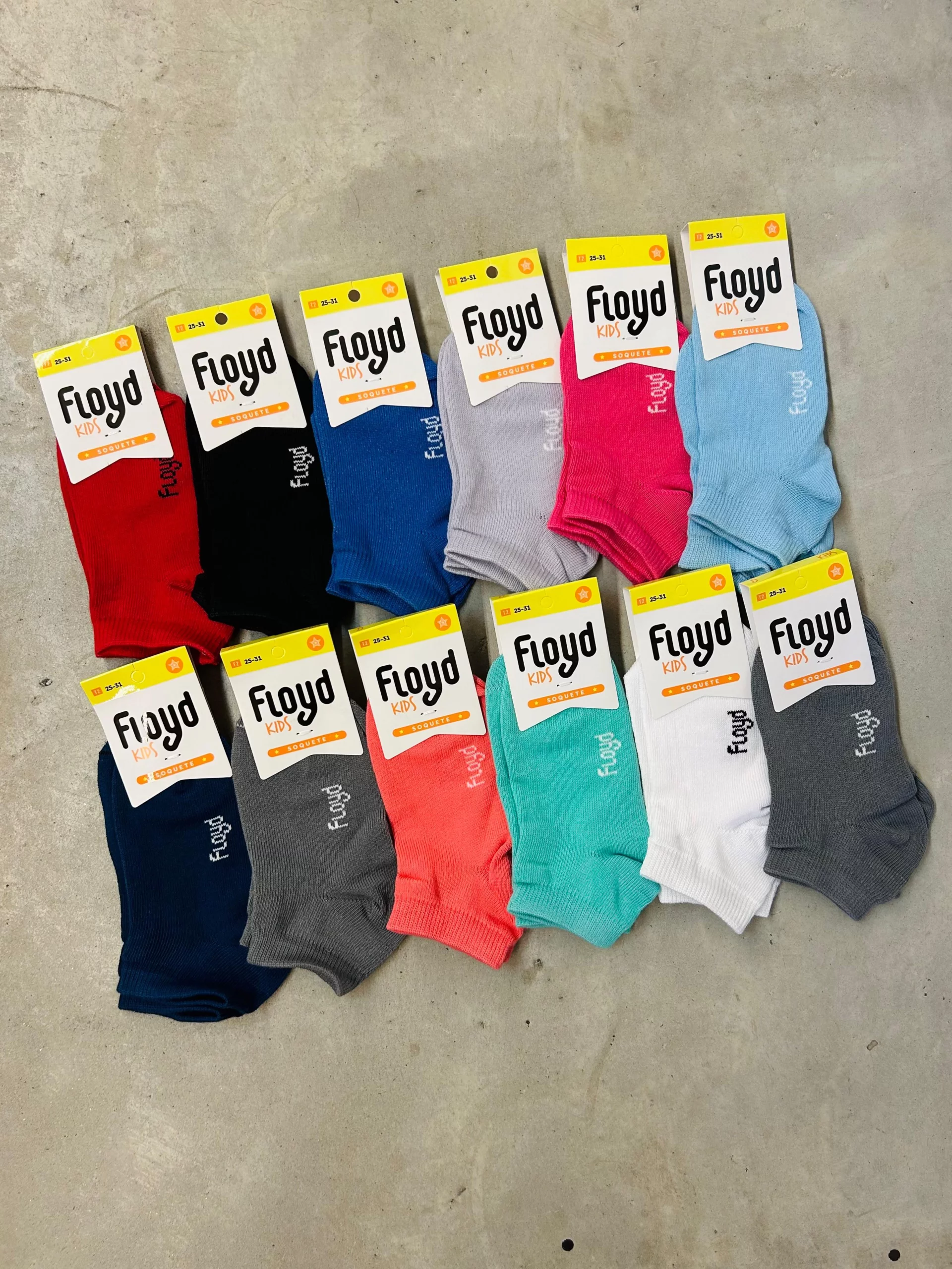 FLOYD ART 60 T2 SOQUETE DE NIÑO PACK X12