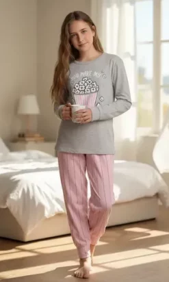 LENCATEX ART 26923/G PIJAMA JUVENIL DE NENA