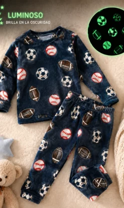 SR ART 3008 PIJAMA DE NIÑOS POLAR SOFT LUMINOSO
