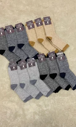 SR ART 9100.1 MEDIAS TERMICAS PELUCHE DE HOMBRE PACK X12