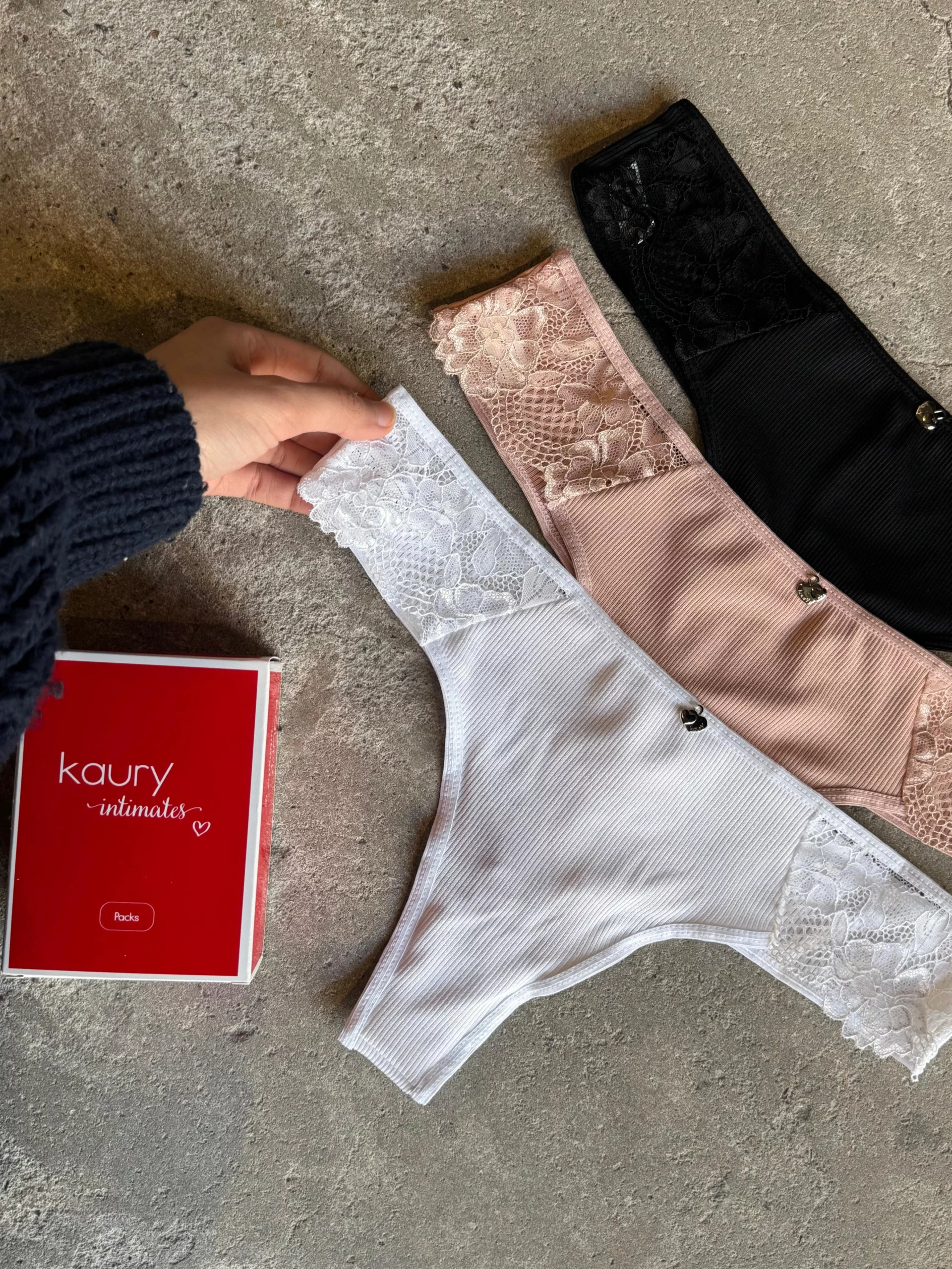 KAURY PACK ART 169 CULOTTE LESS PACK X3