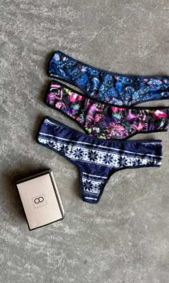 LODY WOMEN ART 9701/E CULOTTE LESS ESTAMPADA PACK X3