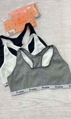 FRASHE KIDS ART 9009 TOP DEPORTIVO PACK X3