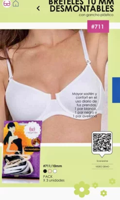 INTELLIGENT BRA ART 03 BRETEL DESMONTABLE