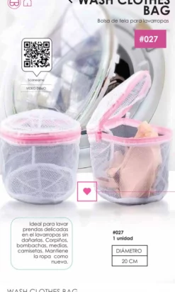 INTELLIGENT BRA ART 027 BOLSA PARA LAVADO DE ROPA