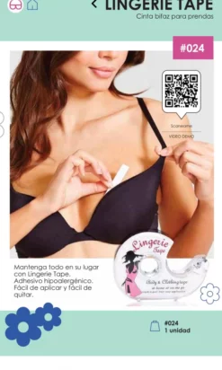  INTELLIGENT BRA ART 024 CINTA ADHESIVA BIFAZ