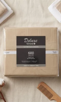 TERRENAL HOME SABANA DELUXE QUEEN 600 HILOS