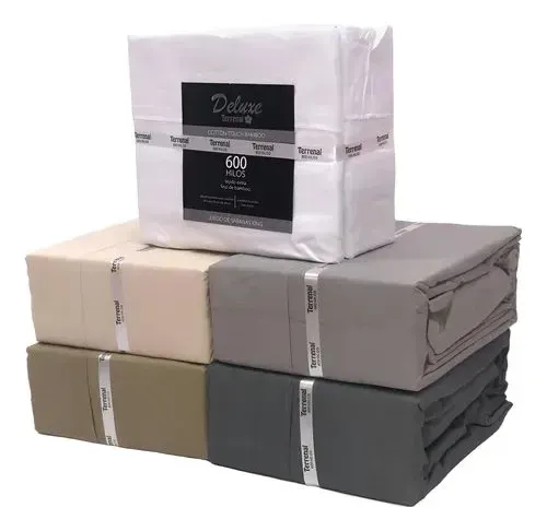 TERRENAL HOME SABANA DELUXE TWIN 600 HILOS - Imagen 4