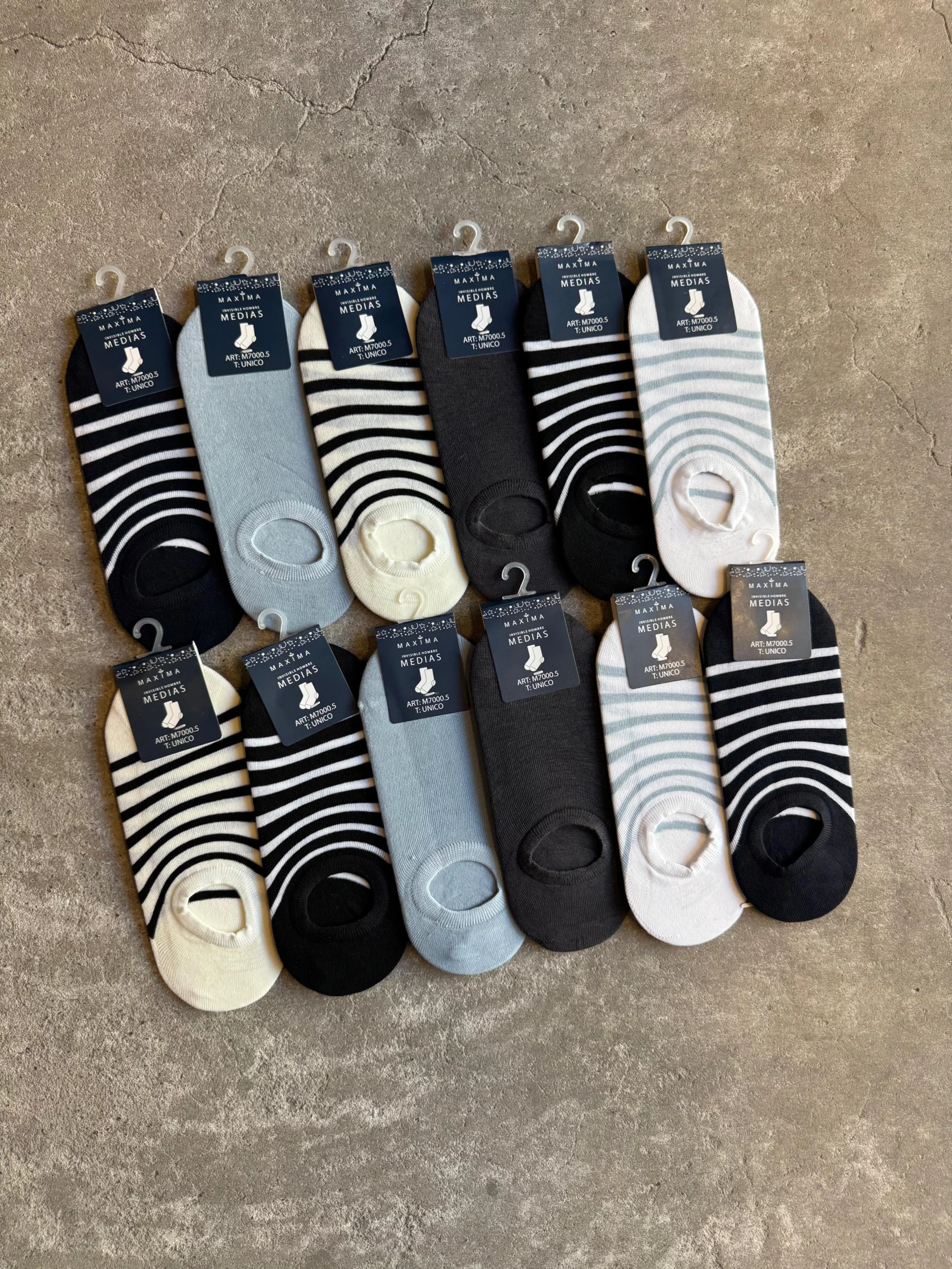 SR 7000.5 INVISIBLES DE HOMBRE PACK X12
