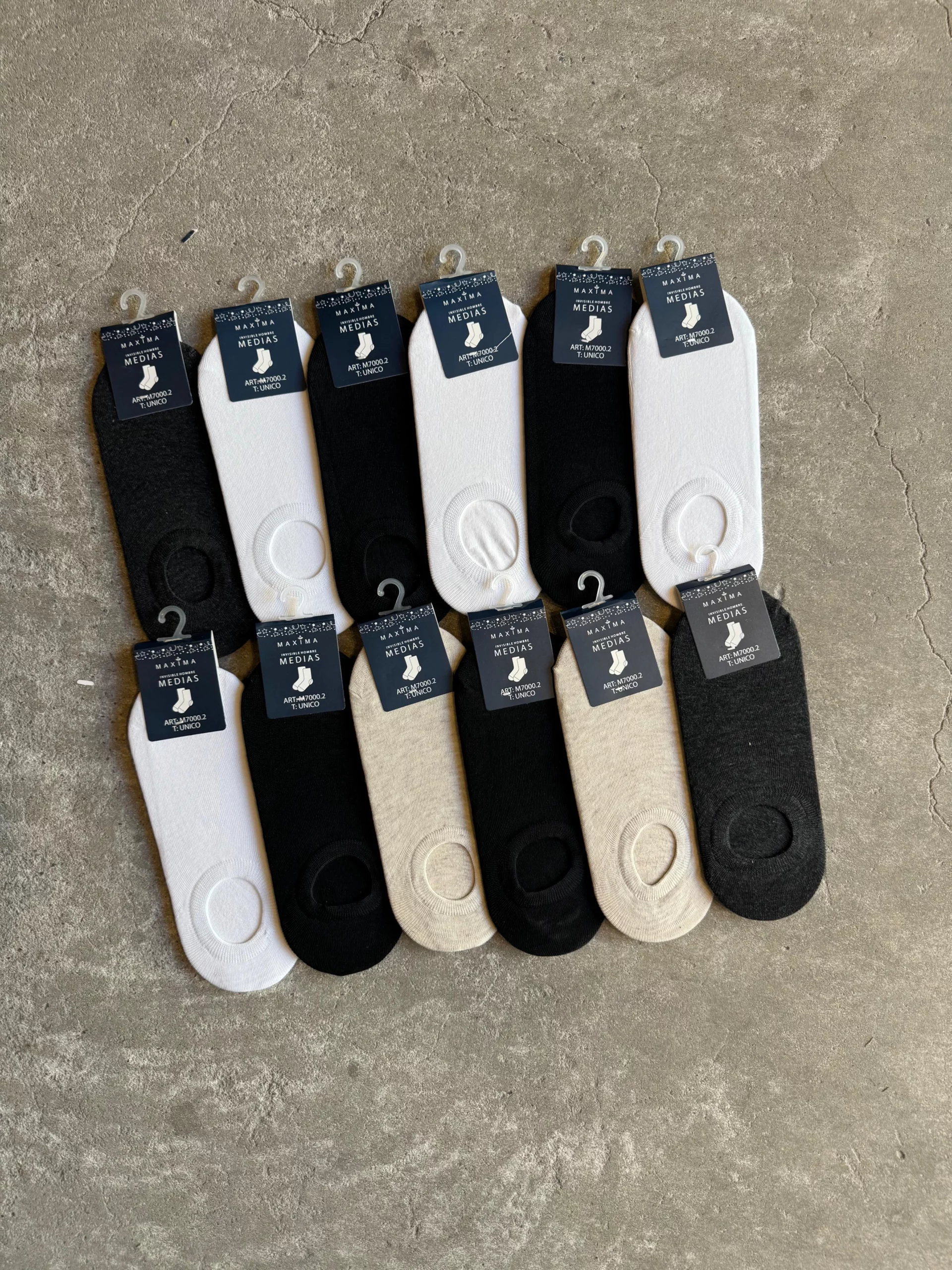 SR 7000.2 INVISIBLES DE HOMBRE PACK X12