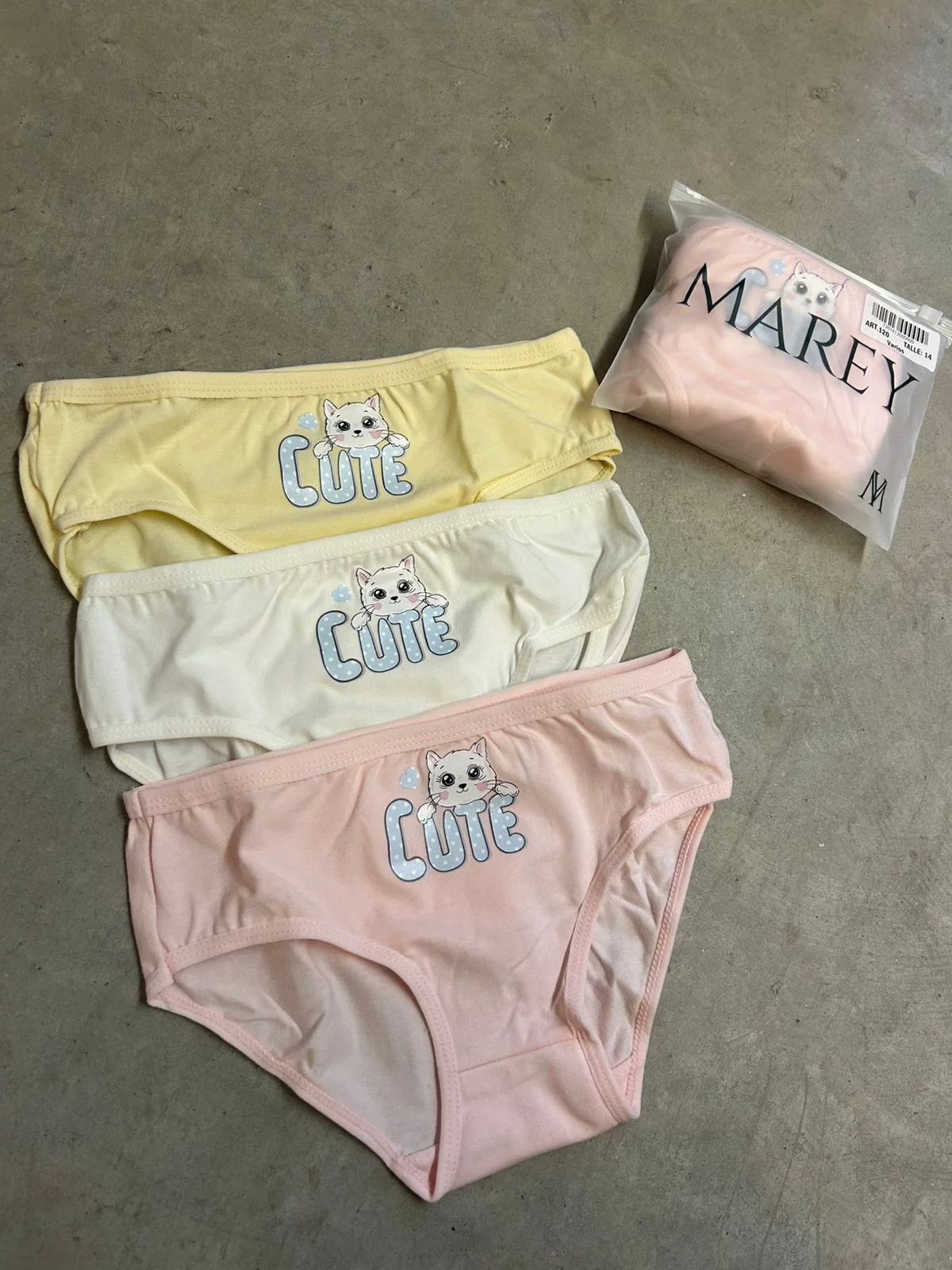 MAREY ART 120 BOMBACHA DE NENA PACK X3 - Imagen 2