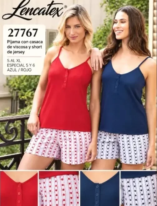 LENCATEX ART 27767 PIJAMA DE DAMA