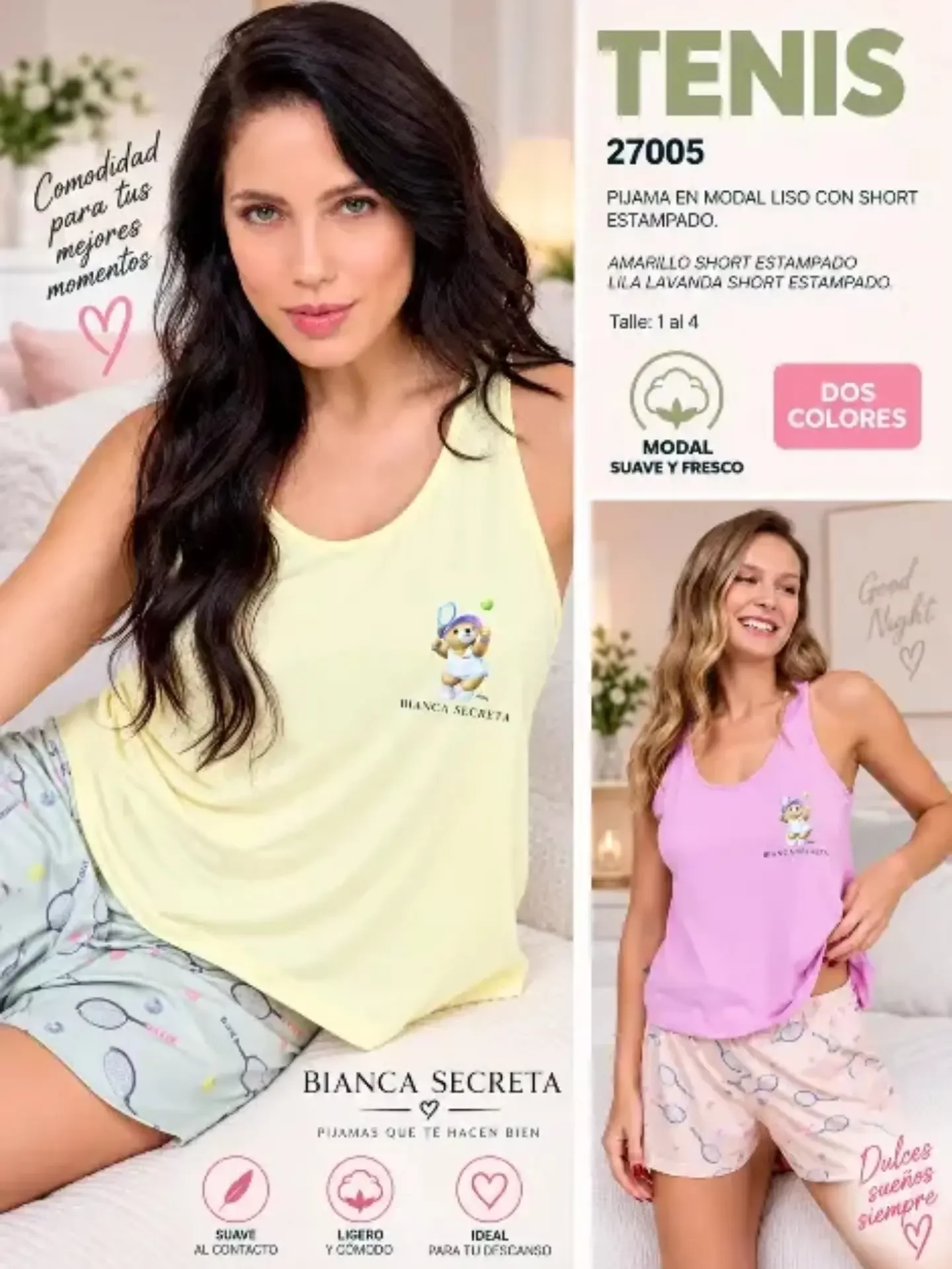 BIANCA SECRETA ART 27005 PIJAMA DE DAMA
